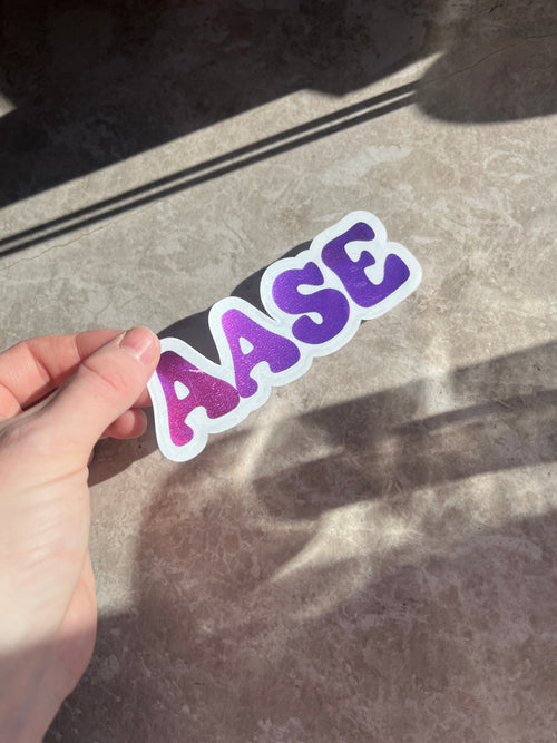 Klistremerke med navn